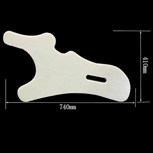 FreshCart Basics Toilet Transfer Board for Wheelchair Users - Special Shift Board with Handholes and Seat Transfer Aid for Elderly and Disabled - Max 182kg User Weight