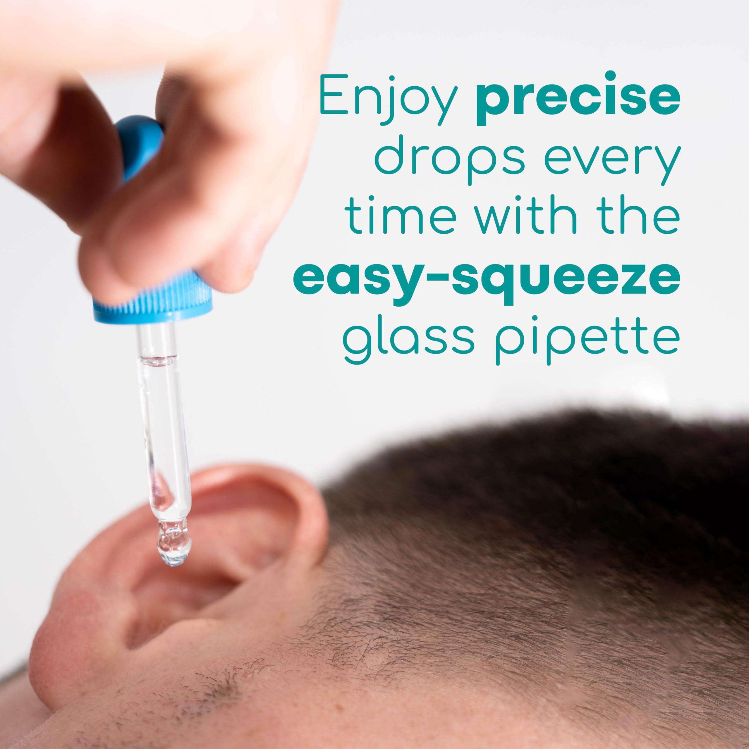 Medi Grade Medi Grade Quick-Action Sodium Bicarbonate Ear Drops for Wax Removal and Blocked Ears, 10ml - Ear Wax Removal Drops Dissolve and Remove Earwax for Clean Ears - Natural Bicarbonate of Soda Ear Drops