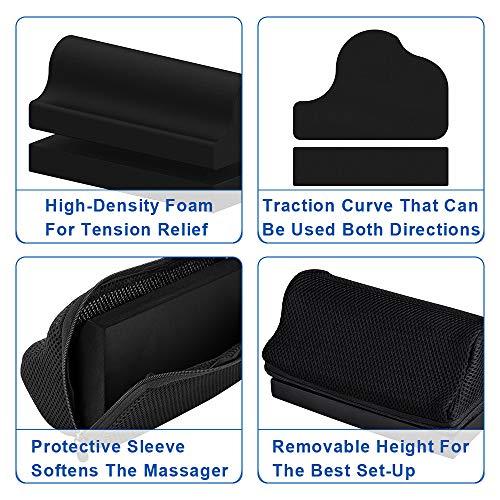 StrongTek StrongTek Cervical Orthotic Neck Stretcher for Head, Shoulder, and Spine Alignment, Cervical Traction Block for Physical Therapy and TMJ Pain Relief, Neck and Shoulder Relaxer