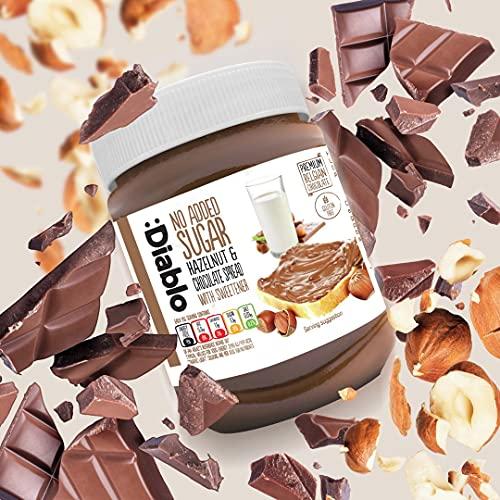 :Diablo Diablo NO ADDED SUGAR Hazelnut Chocolate Spread 350g