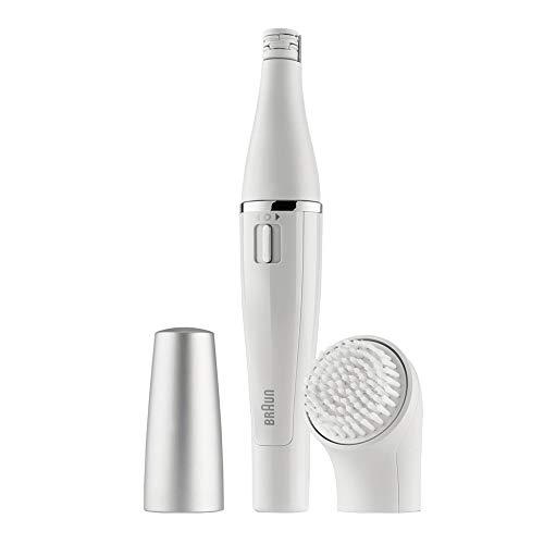 Braun Braun Face Brush Normal Refills, Pack of 2 Replacement Brushes, Facial Cleansing Brush, Daily Pore Deep Cleansing and Make-Up Removal, SE80, White