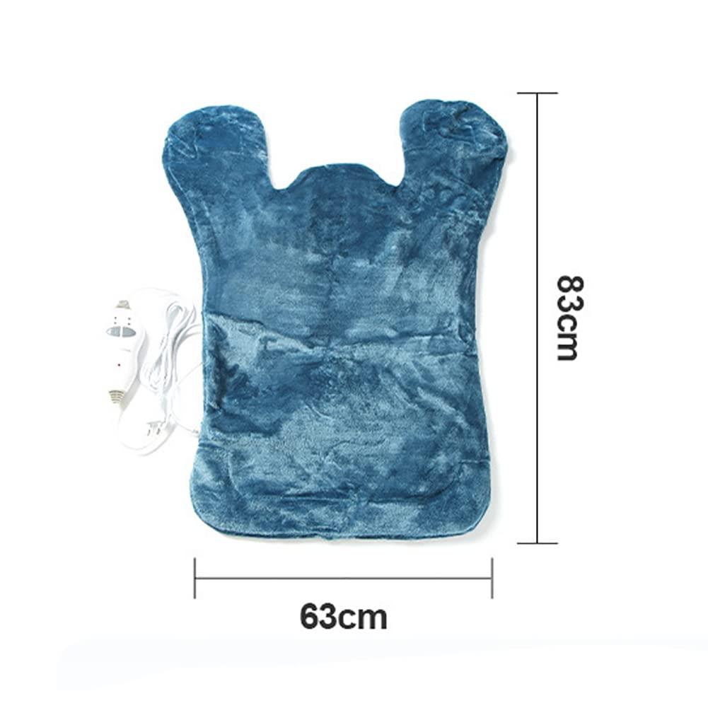 HSRG Relief Massaging Heat Wrap, Electric Massage Heating Pad, with 4 Massage Setting, Fast-Heating Technology, Uniform Heat Distribution, for Back Neck and Shoulders Pain Relief