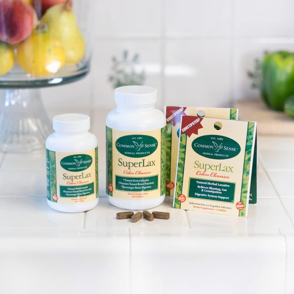 Common Sense Herbal Products SuperLax (270): Colon Cleanser