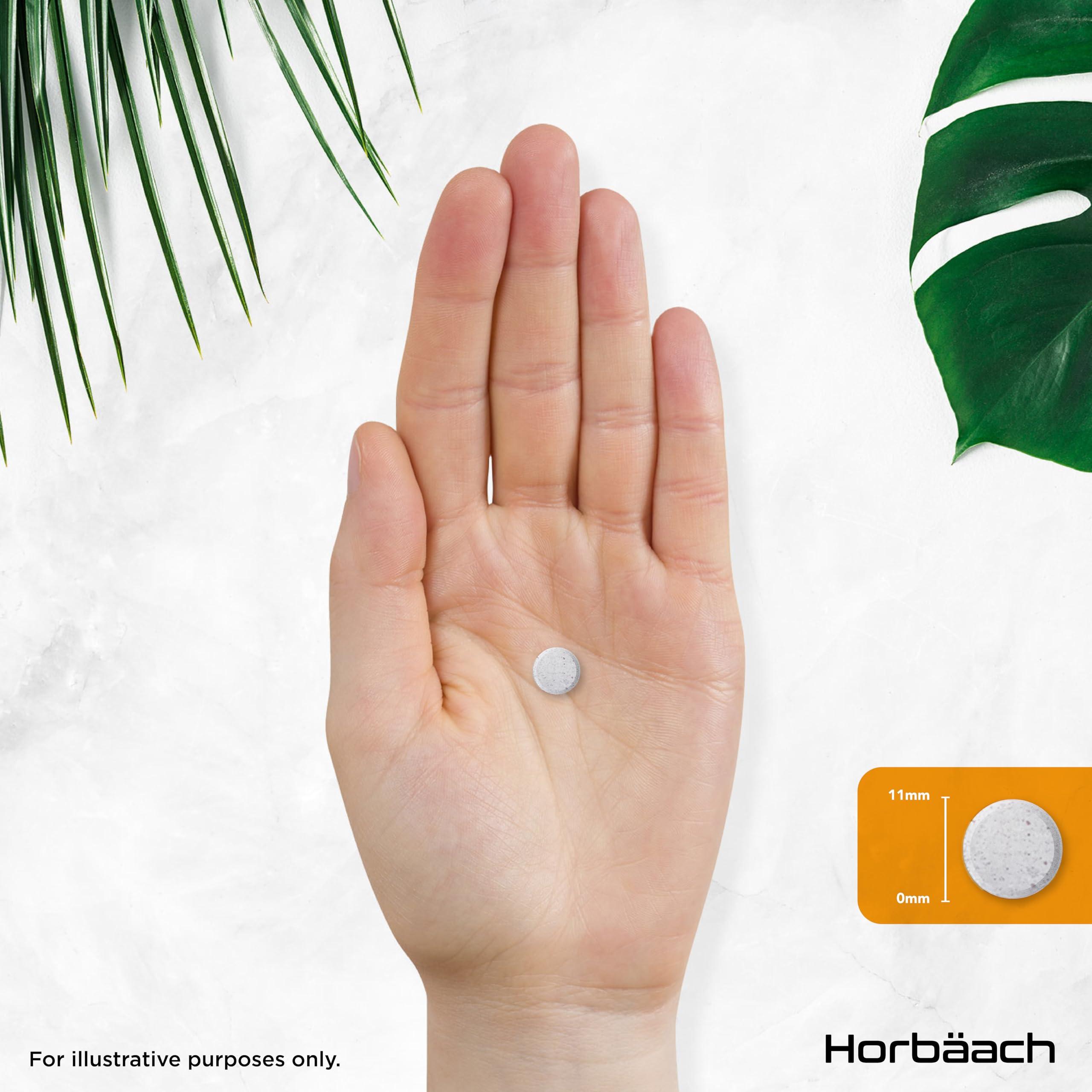 Horbach Beta Carotene Tanning Tablets | Supplement with L-Tyrosine, Copper, Vitamin B1 & B2, Zinc & Vitamin A | 120 Vegan Tablets | by Horbaach