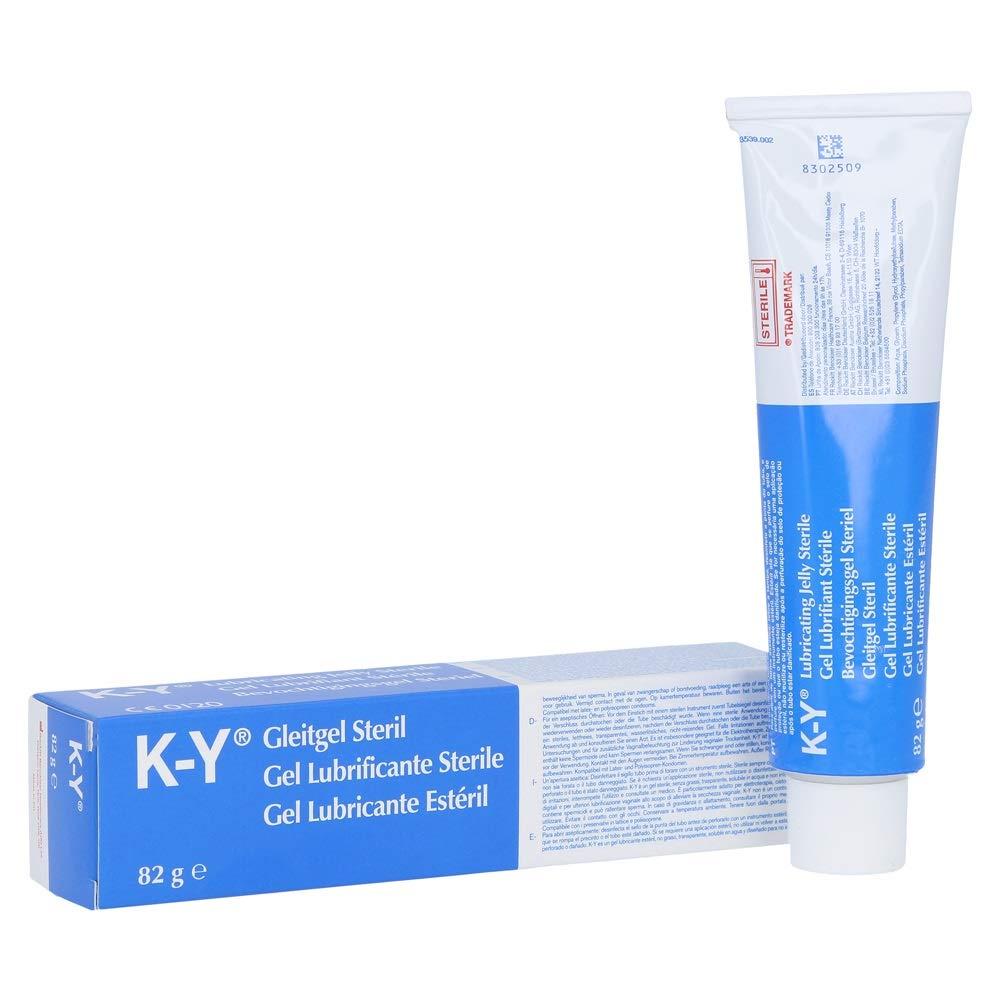 Johnson & Johnson TWELVE PACK of K-Y Gel Lubricating Sterile Jelly 82g by K-Y