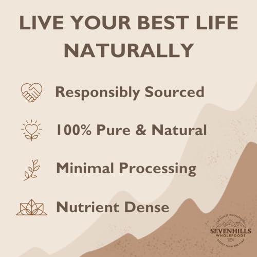 Sevenhills Wholefoods Sevenhills Wholefoods Organic Raw Maca Powder 3kg from Peru | 100% Pure Maca Root Powder Supporting Energy and Endurance | Vegan Friendly | Gluten-Free, Non-GMO | Kosher