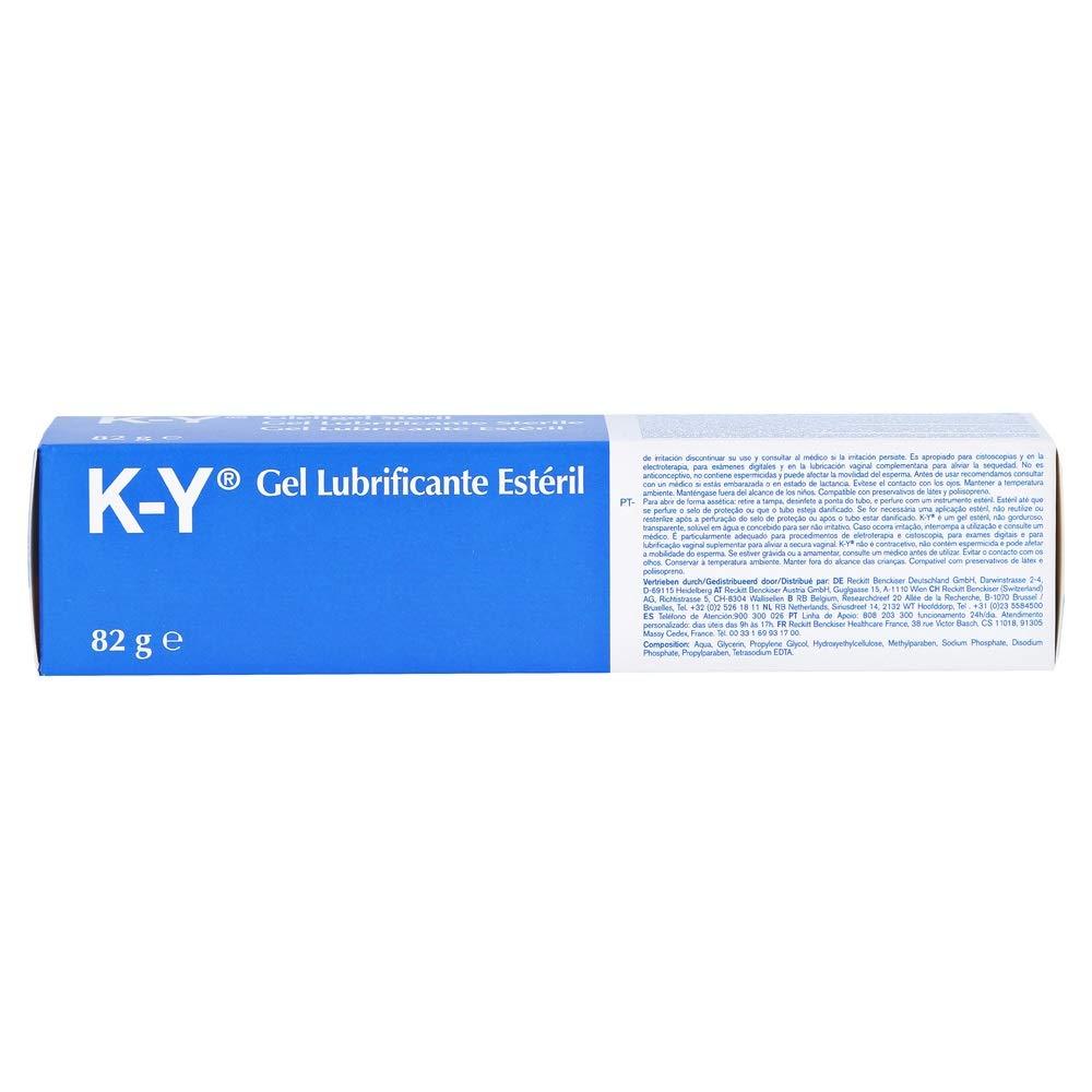 Johnson & Johnson TWELVE PACK of K-Y Gel Lubricating Sterile Jelly 82g by K-Y