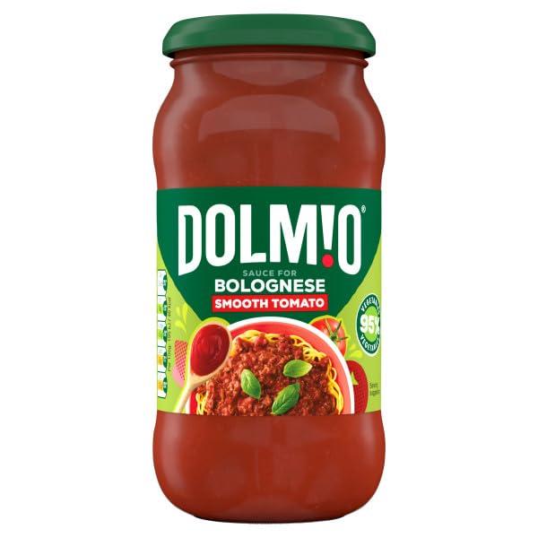 Dolmio Dolmio Bolognese Smooth Tomato Pasta Sauce Jar, Bulk Multipack 6 x 450g