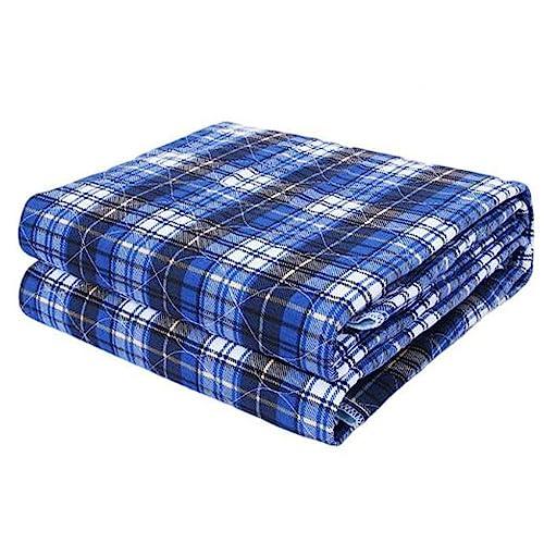 WPJQJWD WPJQJWD Waterproof Incontinence Bed Pads, Non-Slip Mattress Protector Reusable Incontinence Bed Pads Washable Bed Protector Pad For Incontinence And Bed Wetting