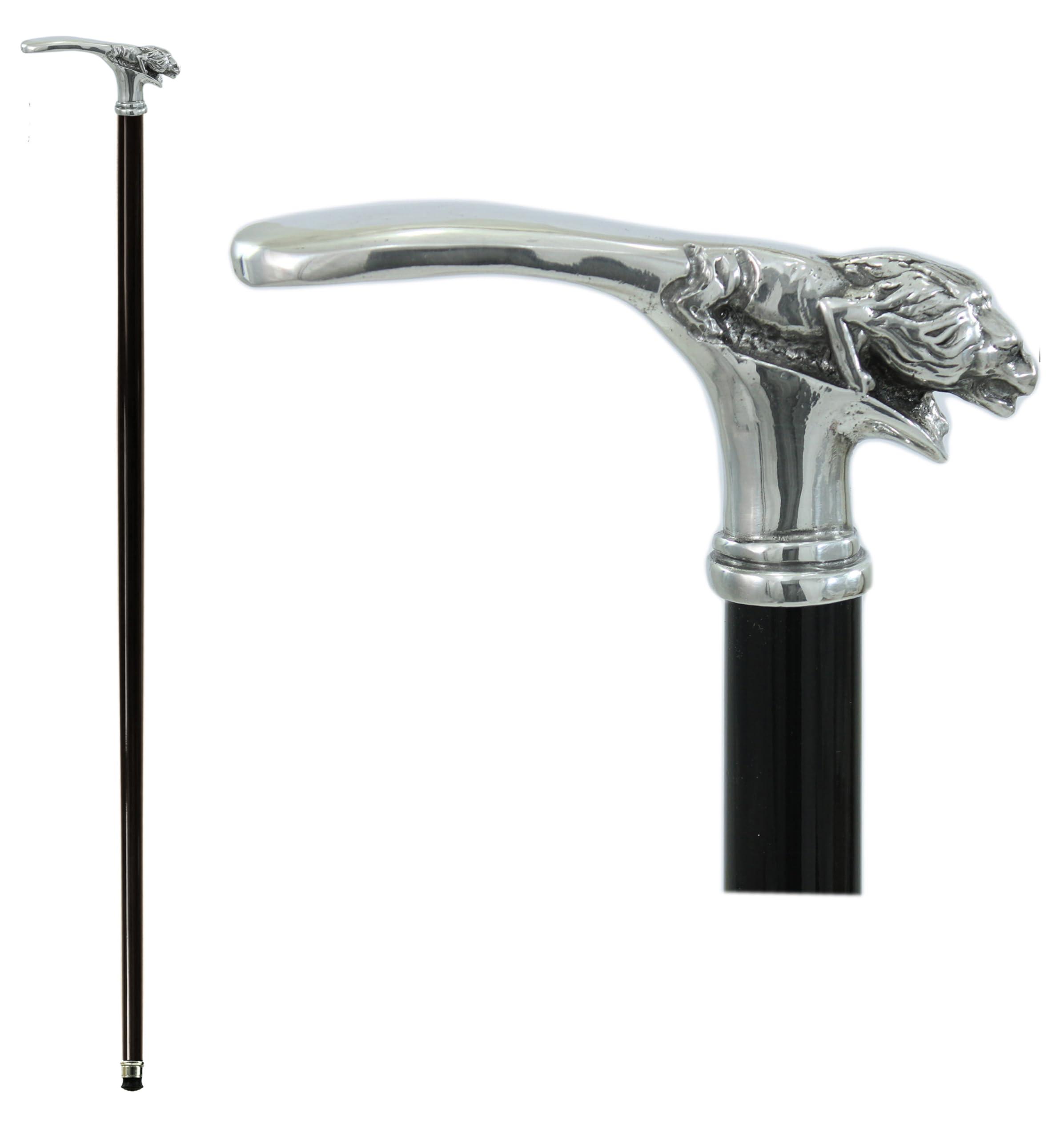 CAVAGNINI CAVAGNINI Luxury Walking Cane - Classic Jaguar Handle - Handmade