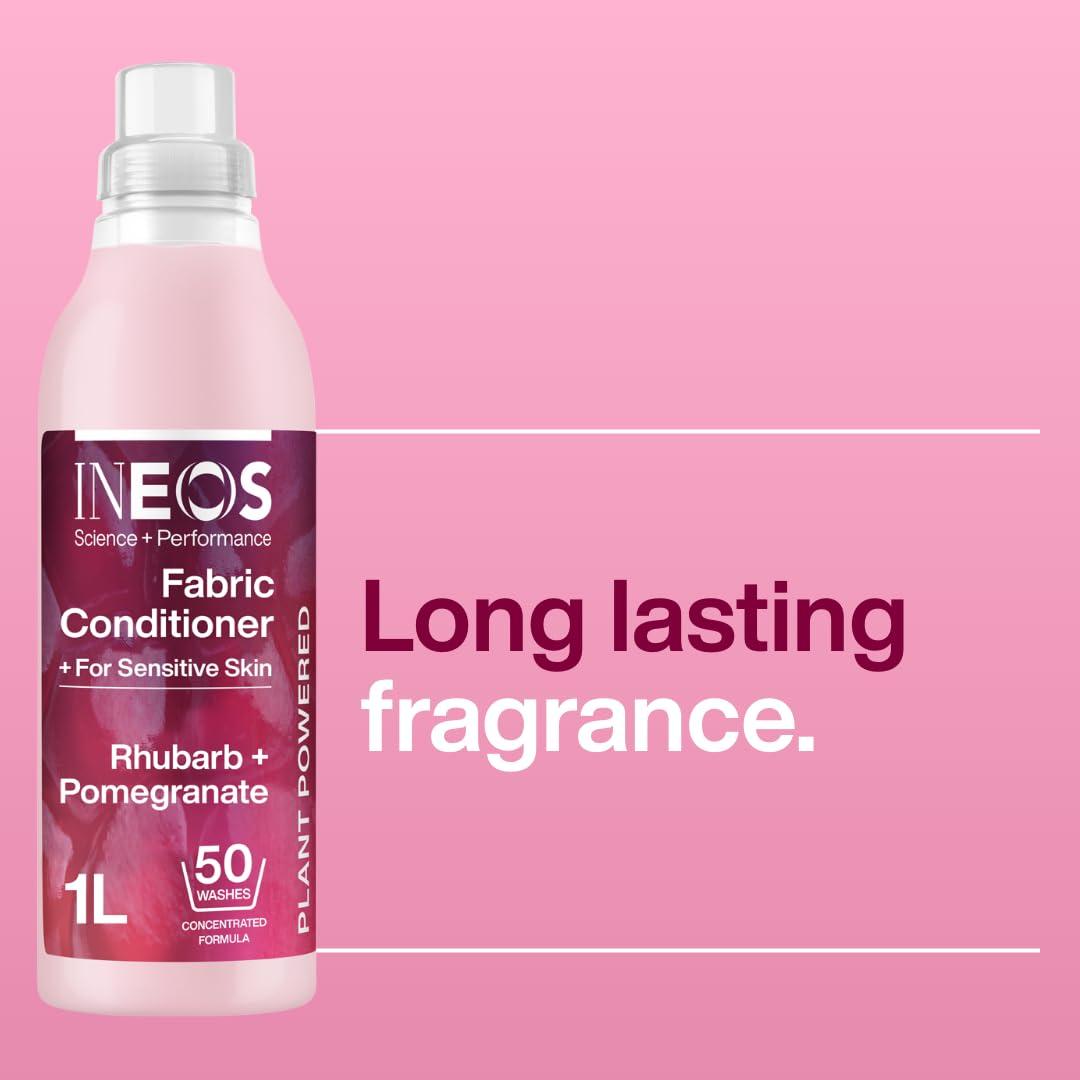 Ineos INEOS Next Gen Fabric Conditioner + Ultimate Fragrance Rhubarb + Pomegranate, 50 Washes