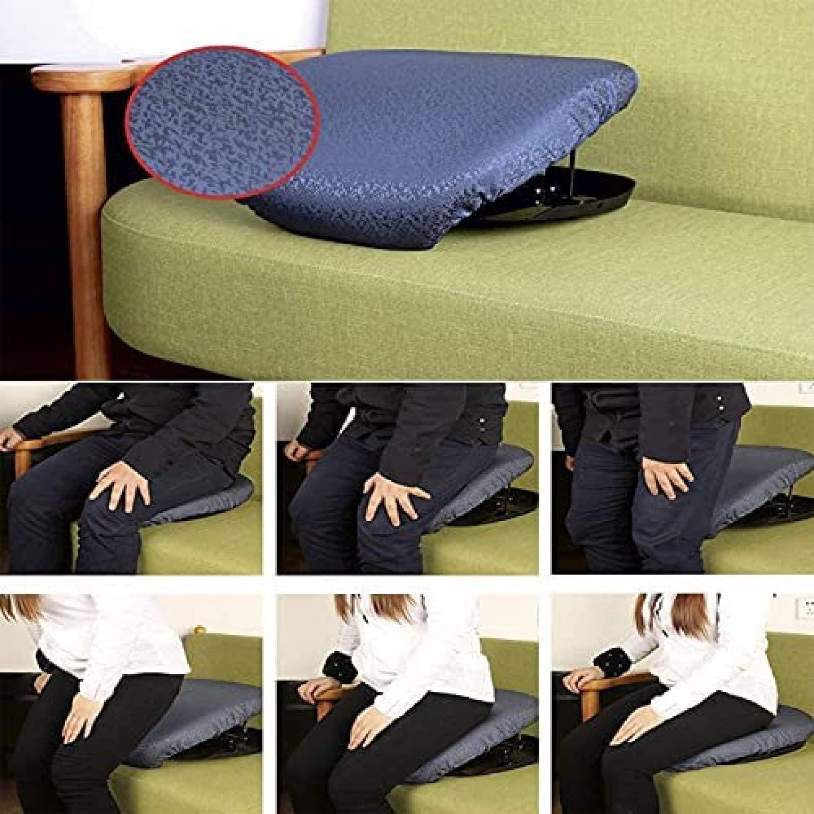 CGonqx Chair Lift Seat Assist Cushion, Automatic Lifting Chair Easy Powered Adjustable Lift Seat Assist Cushion With Capacity Up To 150 Kg, Memory Foam Cushion