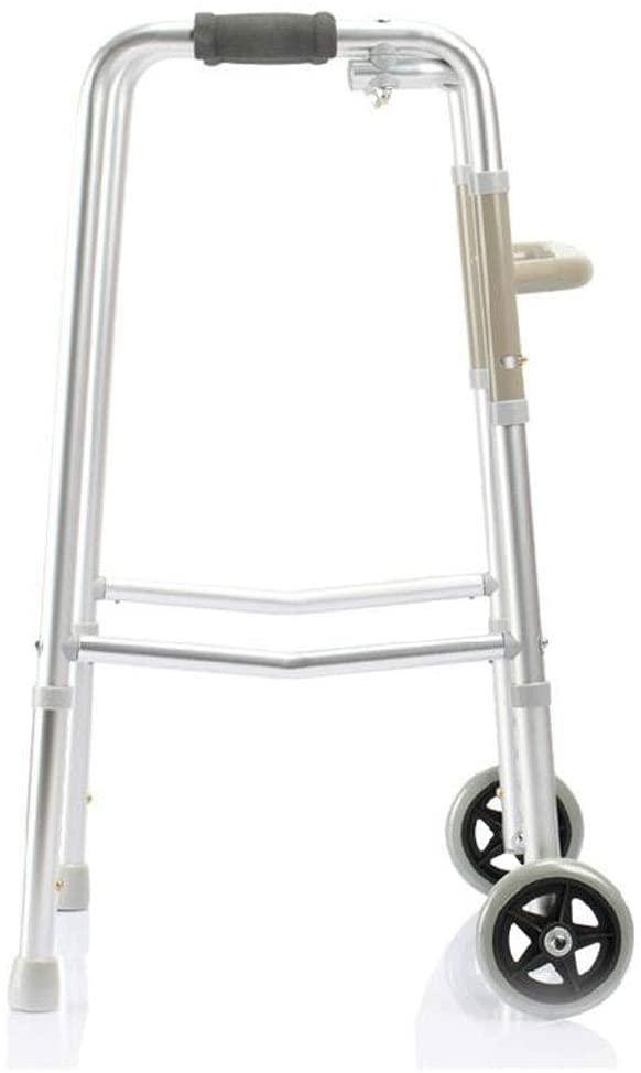 ATAAY Handrail Elderly Disabled Walking Support Four-legged Crutches Rehabilitation Aluminum Alloy Double Pulley 59cmx50cmx78cm Non-slip Walking Stick With Hospital Family