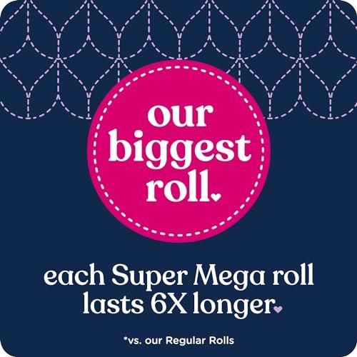 Quilted Northern Quilted Northern Ultra Plush Toilet Paper, 8 Super Mega Rolls = 48 Regular Rolls, 3X Thicker*, 3 Ply Soft Toilet Tissue