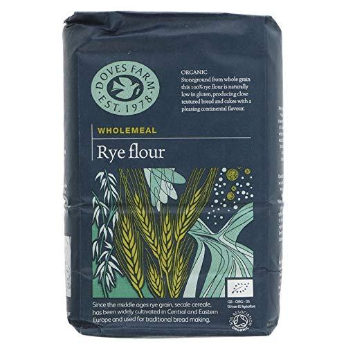 Doves Farm Doves Farm | Rye Flour Wholegrain Organic | 12 x 1kg