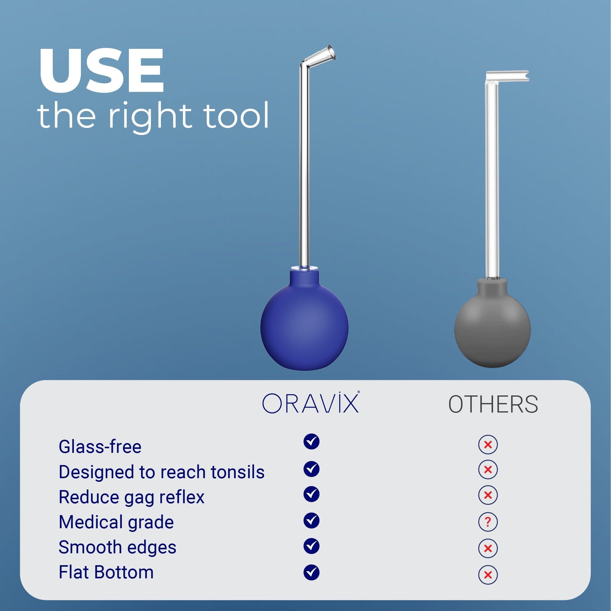 ORAVIX Oravix Tonsil Stone Remover Vacuum, Tonsil Stone Remover for Bad Breath Treatment, Tonsil Stone Suction Tool, Tonsil Stones Remover, Tonsil Stone Remover Vacuum Pump, Tonsil Stone Vacuum