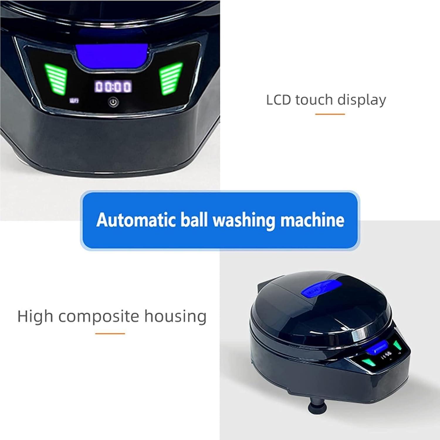 WESLNN WESLNN Billiard Ball Polishing Cleaning Machine, Electronic Ball Clean Machine, 16 Balls Snooker Clean Washing Automatic Pool Ball Cleaner for Chess and Card Entertainment.