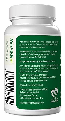 Nucleotide Nutrition Nucleotide Nutrition, Nutri-tide NT Food Supplement, Verified Stress & Healthy Ageing support, 45g Soluble Powder - 45 Servings