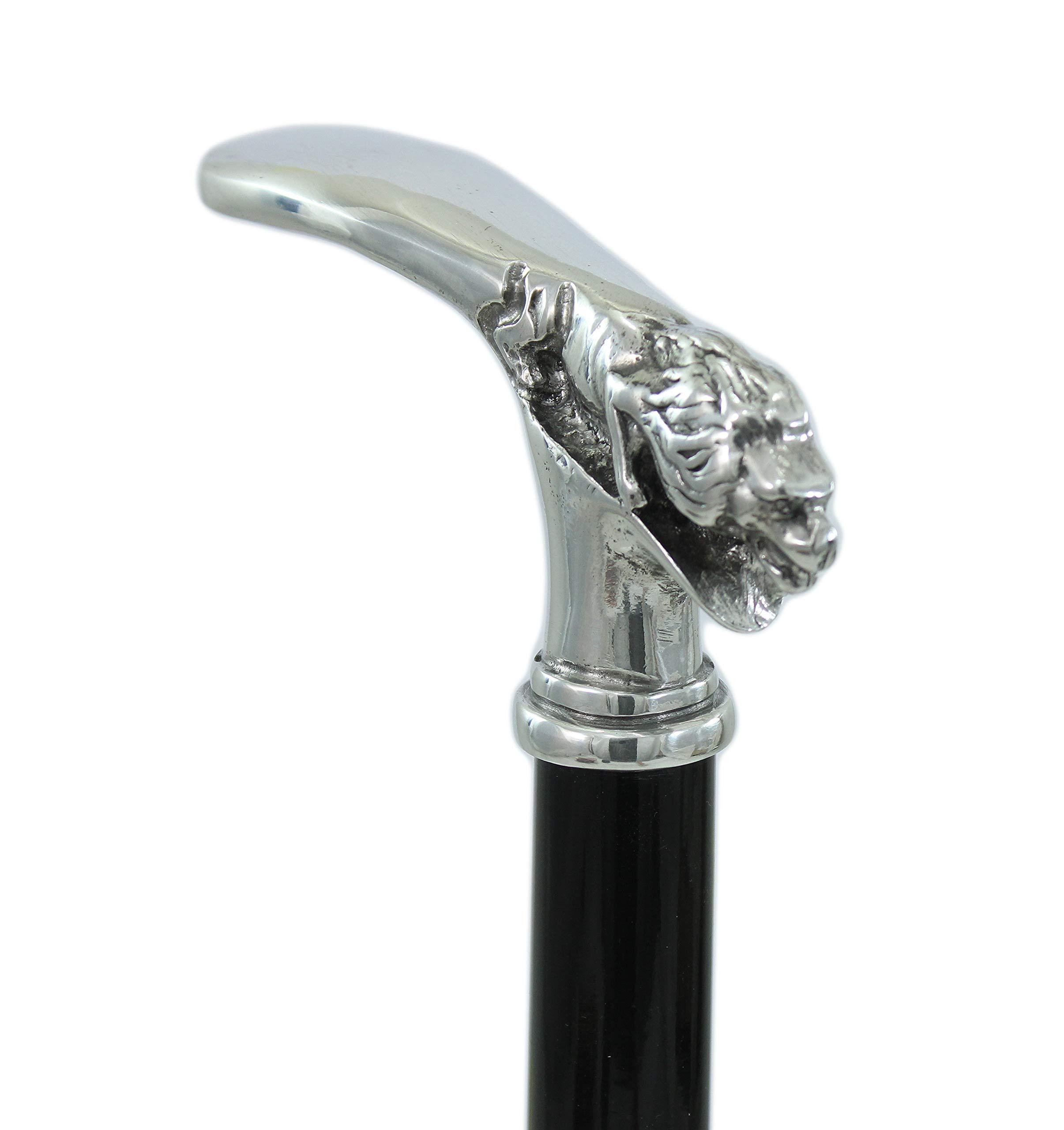 CAVAGNINI CAVAGNINI Luxury Walking Cane - Classic Jaguar Handle - Handmade