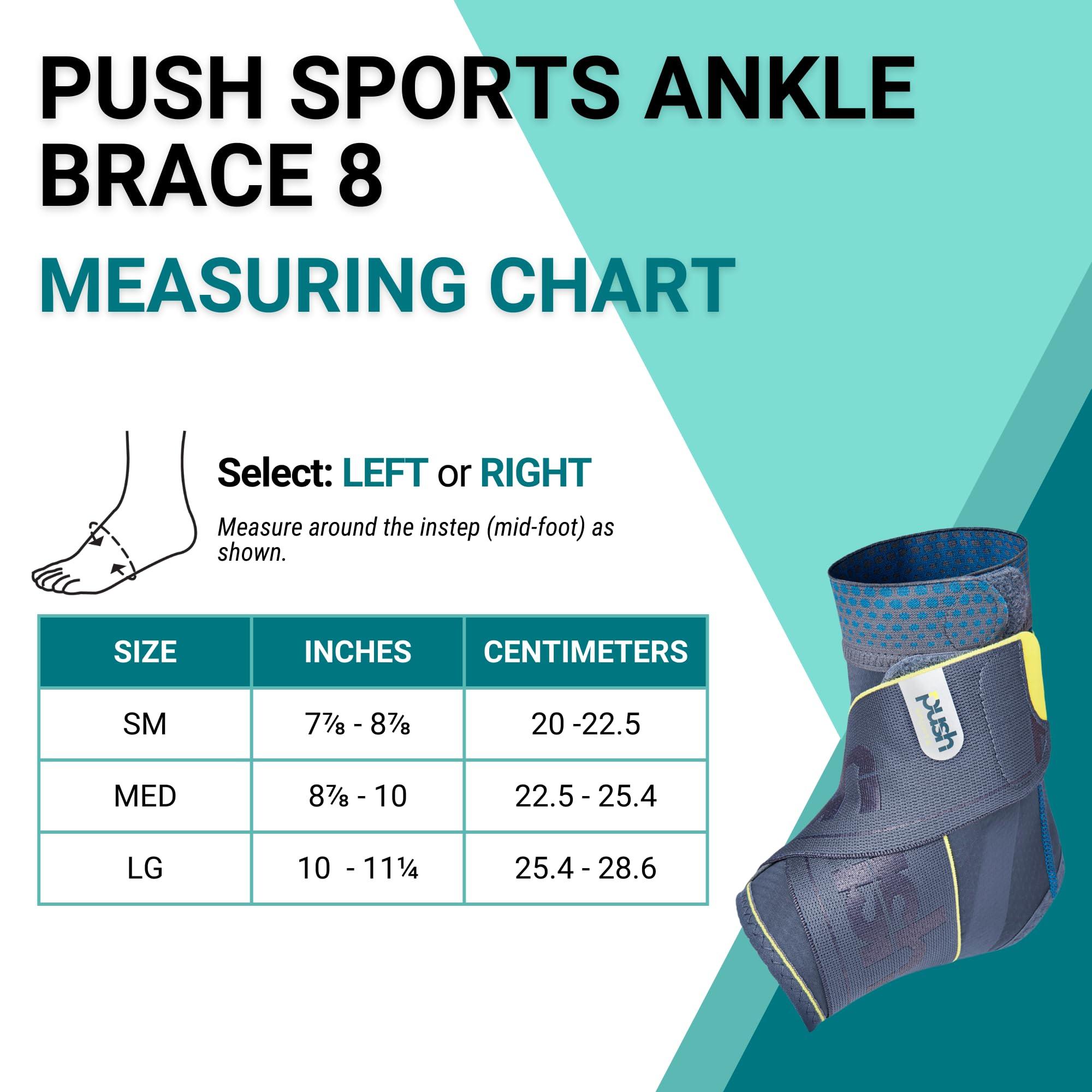 Push Sports Ankle Brace 8 from Push Sports Medium - Right