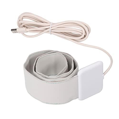 Fockety Sleep, Realtime Response No Delay Non Contact Acquisition Heart Rate Respiration Rate Sleep Tracking Pad Rollable Lightweight Sleep Sensor Pad for Hospitals, Bedrooms