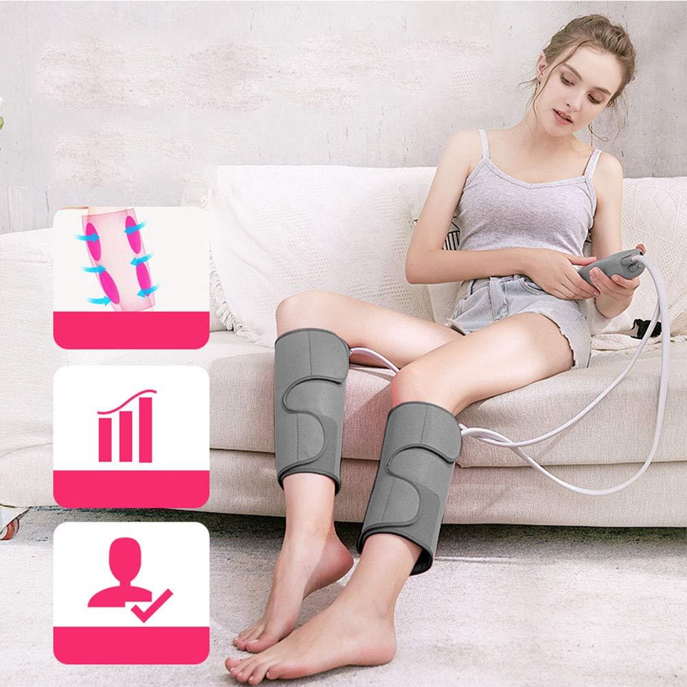 FreshCart Basics Leg Massager with Air Compression for Circulation Foot Calf Thigh Wraps Massage 3 Modes 3 Intensities Helpful for Muscles and Relief