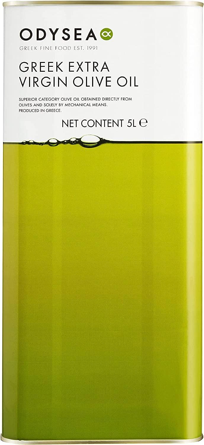 Odysea Odysea Greek Extra Virgin Olive Oil Tin, 5 Litre