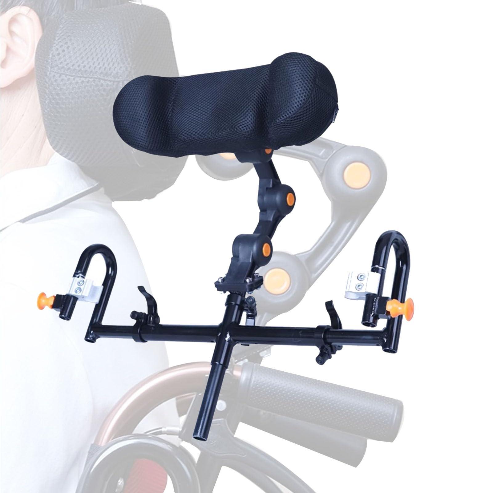 Joyfitness Joyfitness Wheelchair Headrest Head Neck Support Adjustable Wheelchair Headrest Cushion Curved Headrest Pad for Wheelchair,Adjustable Heightening Cushion for Elderly, Disabled