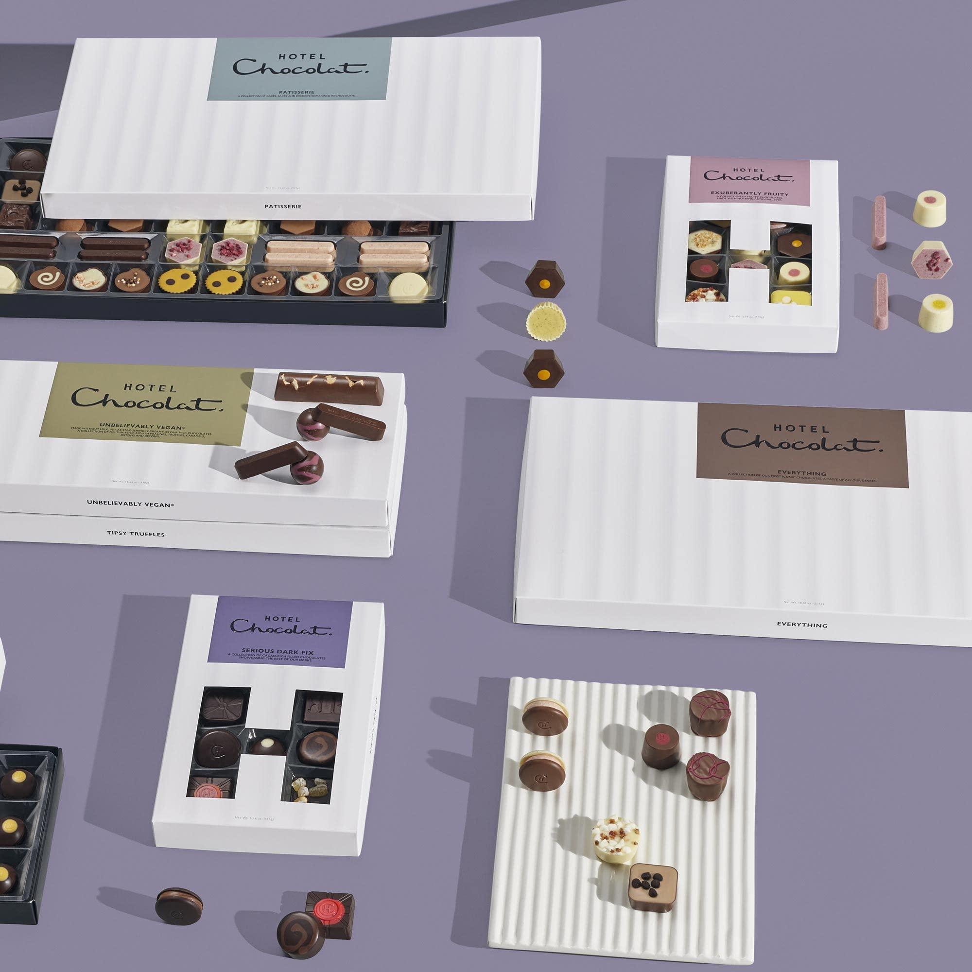 Hotel Chocolat Hotel Chocolat Patisserie Luxe Box - 44 Dessert-Inspired Chocolates, 535g - Chocolate Gifts For Birthday, Thank You, Congratulations, Anniversary - Gifts For Her And Him