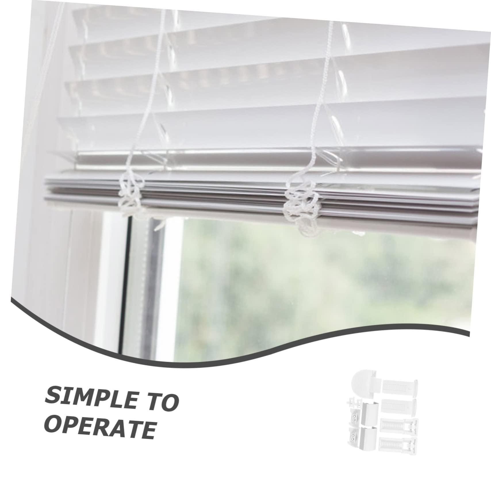 Healeved Healeved 11-Piece Roller Blind Parts Kit Replacement Fittings for Double Roller Blind Home Roller Blind Accessories Easy DIY