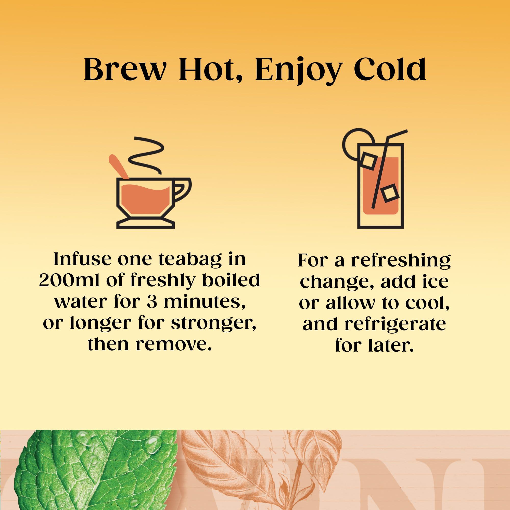 Twinings Twinings Buttermint Flavoured Tea Bags - 80 Biodegradable Tea Bags (Multipack of 4 x 20) , Smooth & Creamy Herbal Infusion, Perfect for Relaxation, Caffeine-Free