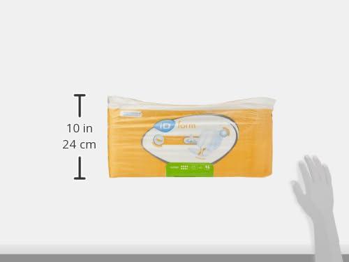 iD Expert iD Expert Form Disposable Incontinence Pad  Super Absorbent, Discreet Design, Anti Leak Protection, Wetness Indicator, Odour Control, Women & Men, Adult Nappies, 2900ml, 21 Pads