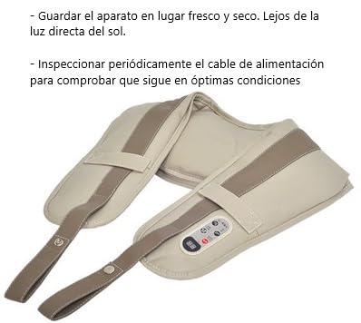 Genrico Genrico Cervical and Back Massager - Neck, Back and Shoulder Massager Leg Massager and Other Body Parts - Tapping Massager - Shiatsu - Pain Relief