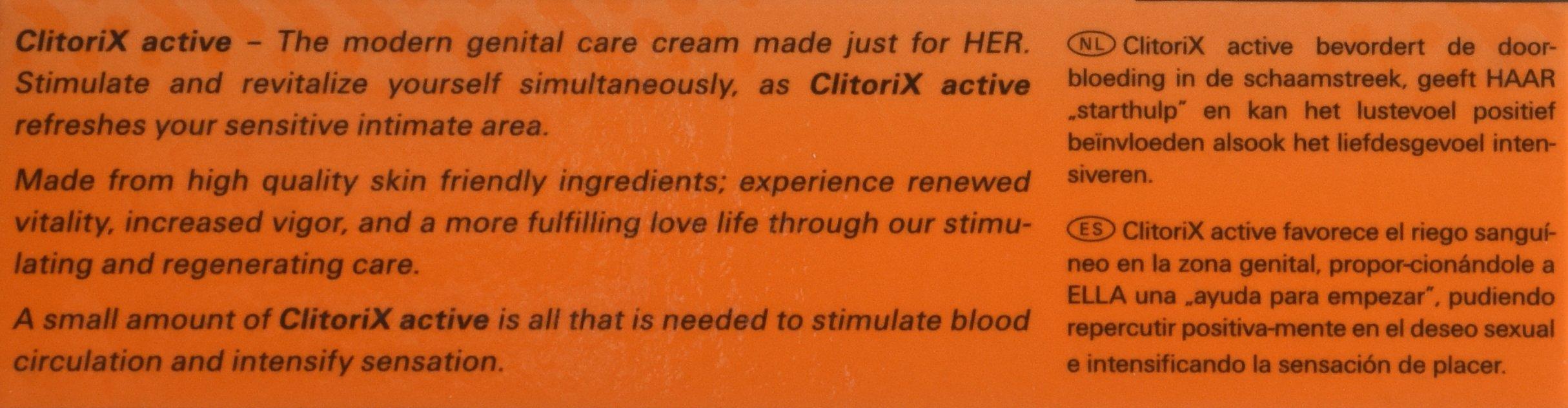 JOYDIVISION JOYDIVISION EROpharm ClitoriX Active, 40 ml Modern and revitalizing genital Care Cream for HER
