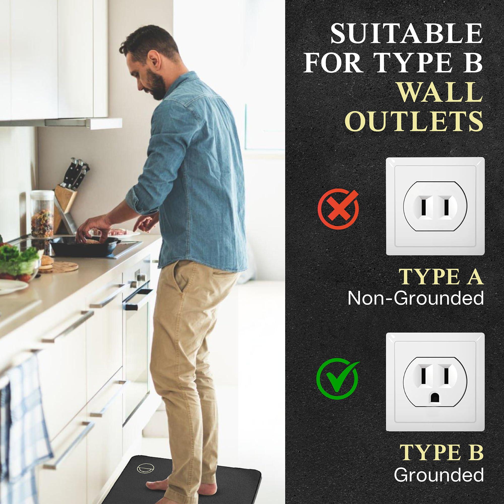 EARTH AND MOON Earth and Moon, Grounding Mat for Sleeping, Grounding Pad Universal Starter Kit, Grounding Mats for Overall Wellbeing, Get Grounded While You Sleep