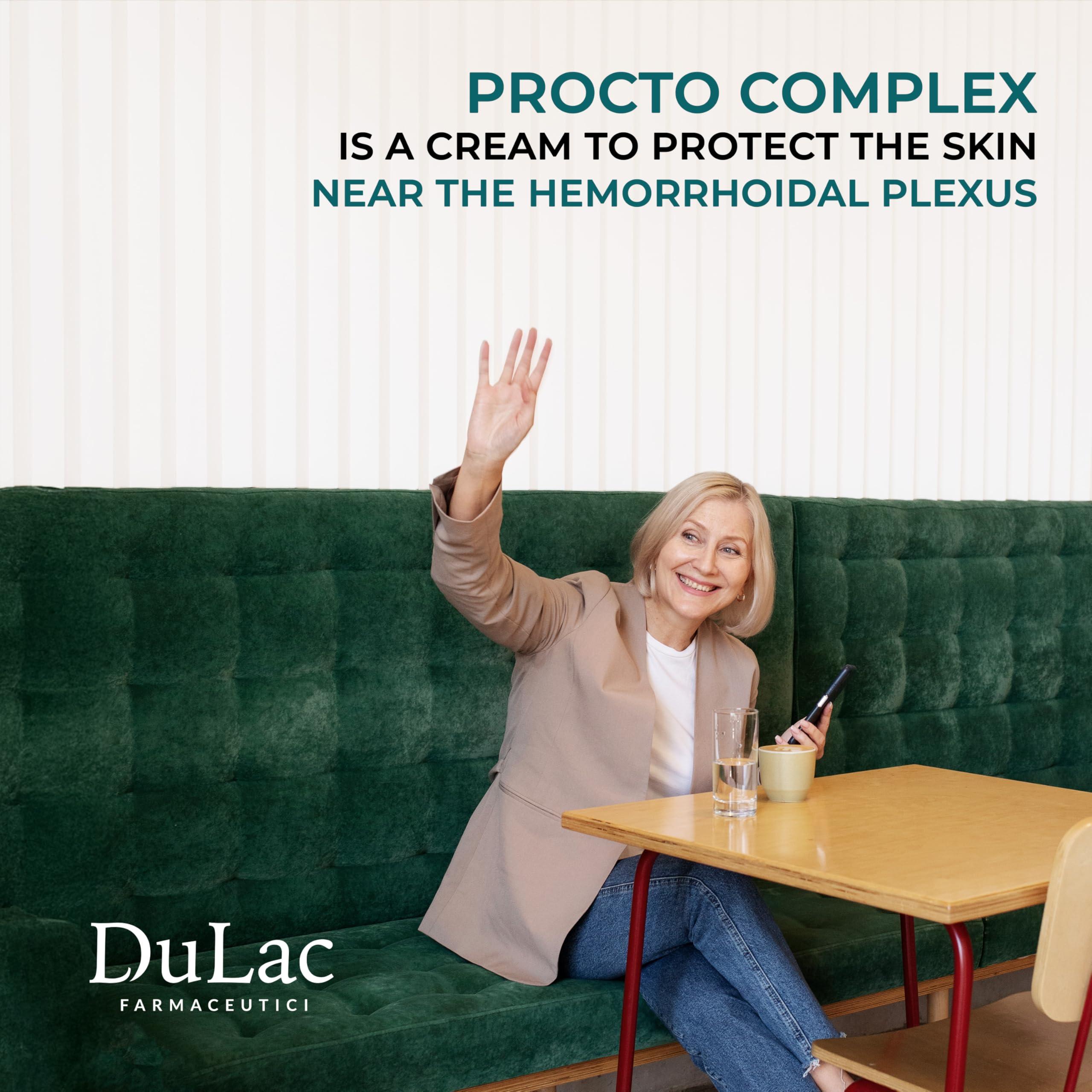 DULC FARMACEUTICI 1982 DuLc, Diosmin Expert Omniven Procto, Cream for microcirculation and hemorrhoidal Plexus, with Diosmin, Horse Chestnut, Centella Asiatica and Shea Butter, Made in Italy, 40 g