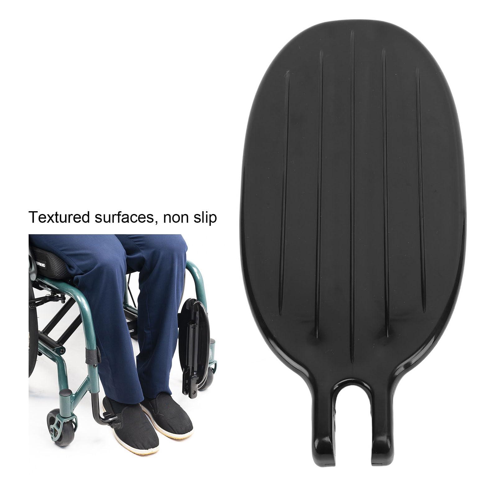 LUCKDANO Wheelchair Footplate, Replacement Foot Leg Rests Footplates Wheelchair Accessories for Foot and Leg Support, Size 29 X 13cm