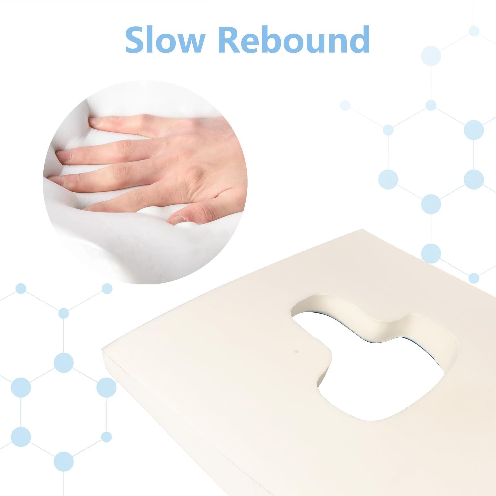 Pumwoy Pumwoy Anti Bedsore Cushion, Bed Sore Cushions for Butt, Hemorrhoid Cushion, Gel Seat Cushion Coccyx Cushion for Bedridden Patient, Tailbone Pain Relief Cushions