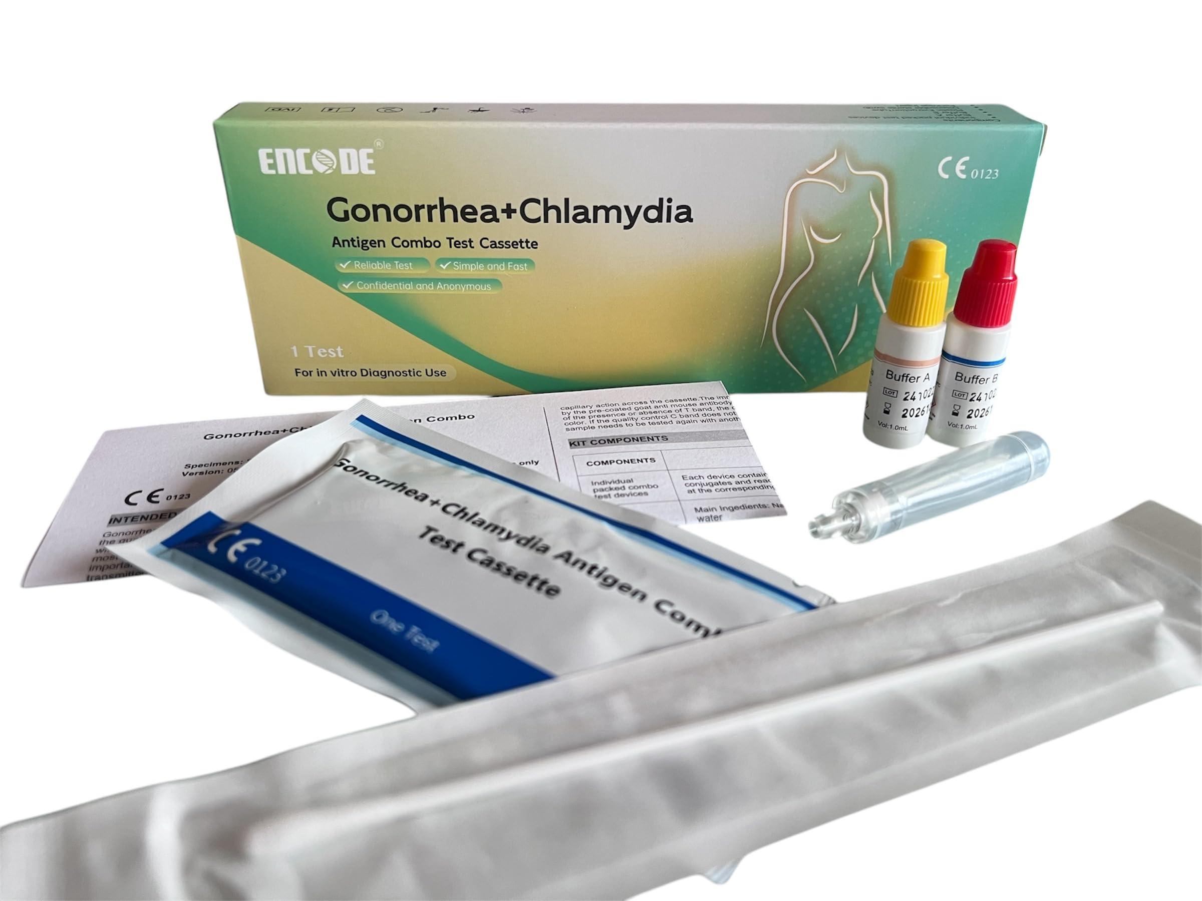 MediMad Chlamydia and Gonorrhea Home Test STI Pack for Man Woman