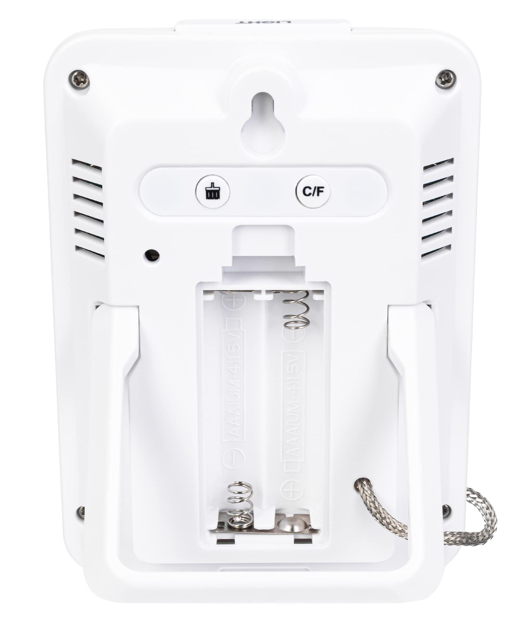 Levenhuk Levenhuk Wezzer SN10 Compact Portable Sauna Measuring Set of Digital Thermometer and Hygrometer with Wired Thermoprobe