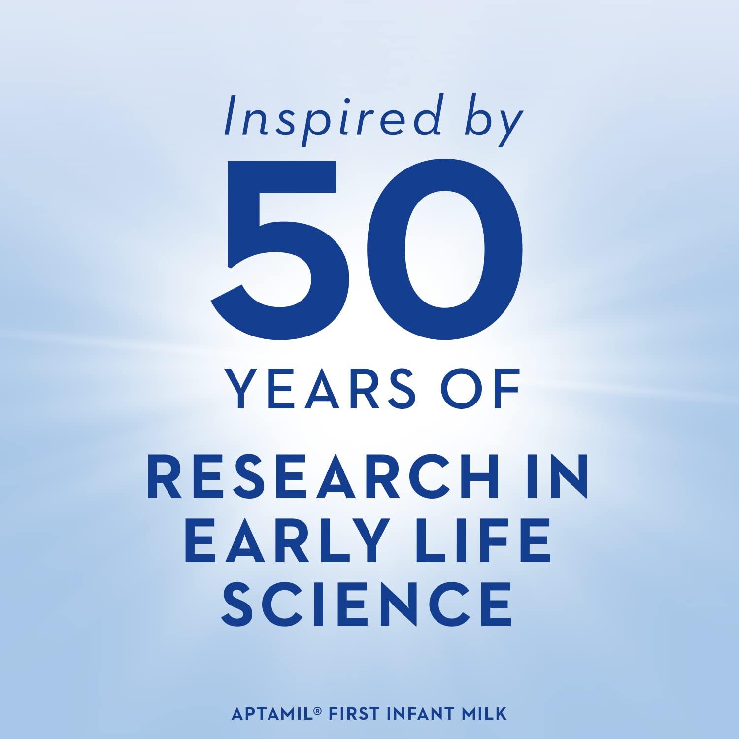 Aptamil Aptamil 1 First Infant Baby Milk Ready to Use Liquid Formula, from Birth, 6x200 ml