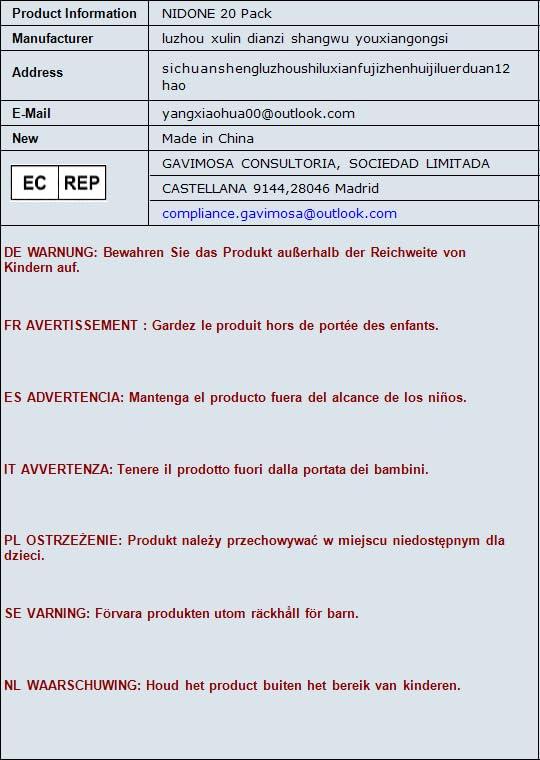 NIDONE 20 Pack Cooling Patches for Fever Summer Cooling Relief for Kids Adult Sports Cooling Patch Portable Headache Relief Prevention Instant Cooling Patches,Fever Cooling Gel Patch,