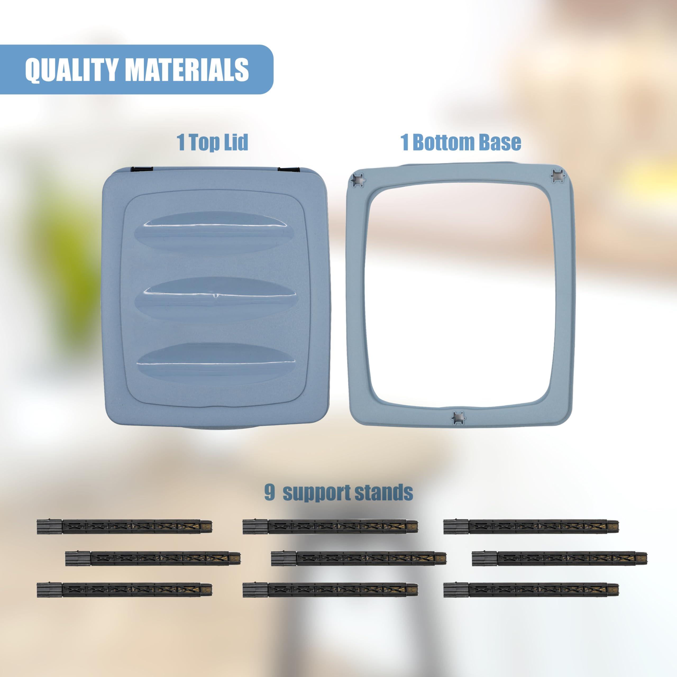 Koopman 60L Rubbish Bag Refuse Sack Bin Liner Waste Disposal Garbage Bag Stand Holder