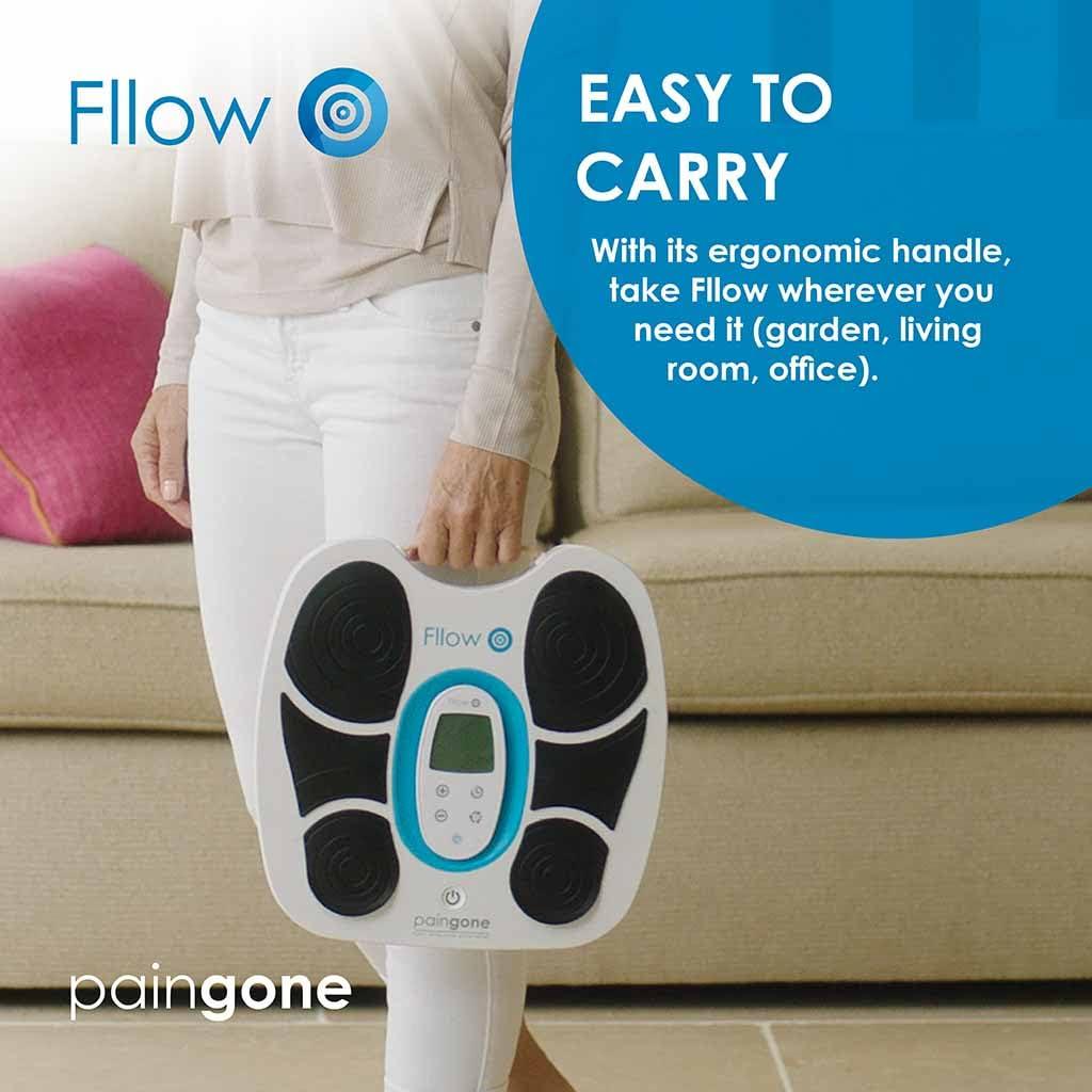 Fllow for healthy legs and feet Paingone Fllow Blood Circulation Boosting Device | 150 Intensity Levels | Healthy Legs Device | Foot Circulation Boosting Machine