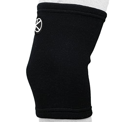 KARM KARM Kids Knee Support Sleeve - Childs Knee Compression Sleeve for Children - Girls & Boys | Junior Knee Support for Sports & Football & Joint Pain & Knee Conditions (Black)