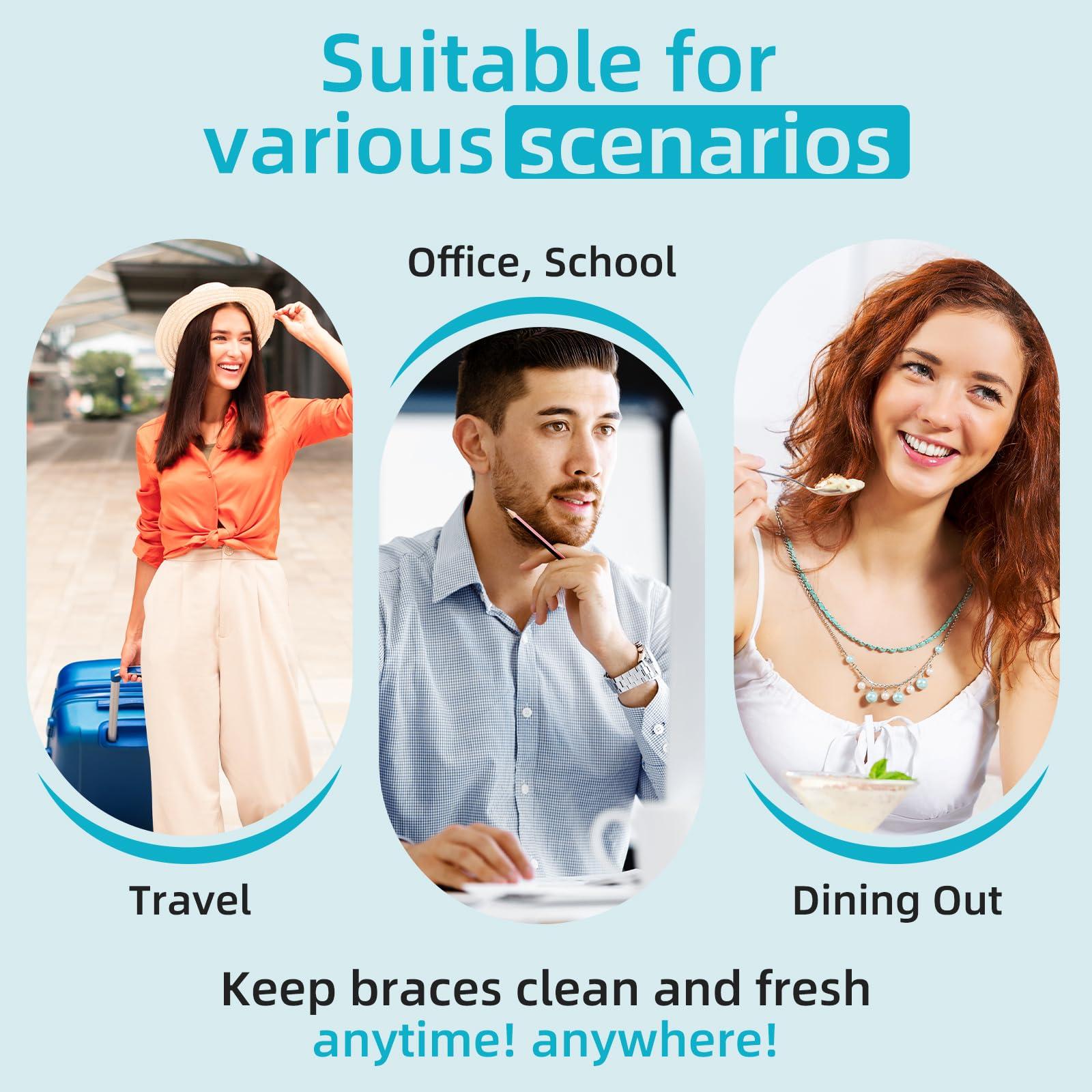 Y-Kelin Y-Kelin Retainer Cleaner,Retainer Cleansing Tablets, Denture Cleaning Tablet, Retainer,Dentures,Mouth Guard Cleaner 12 Tablets