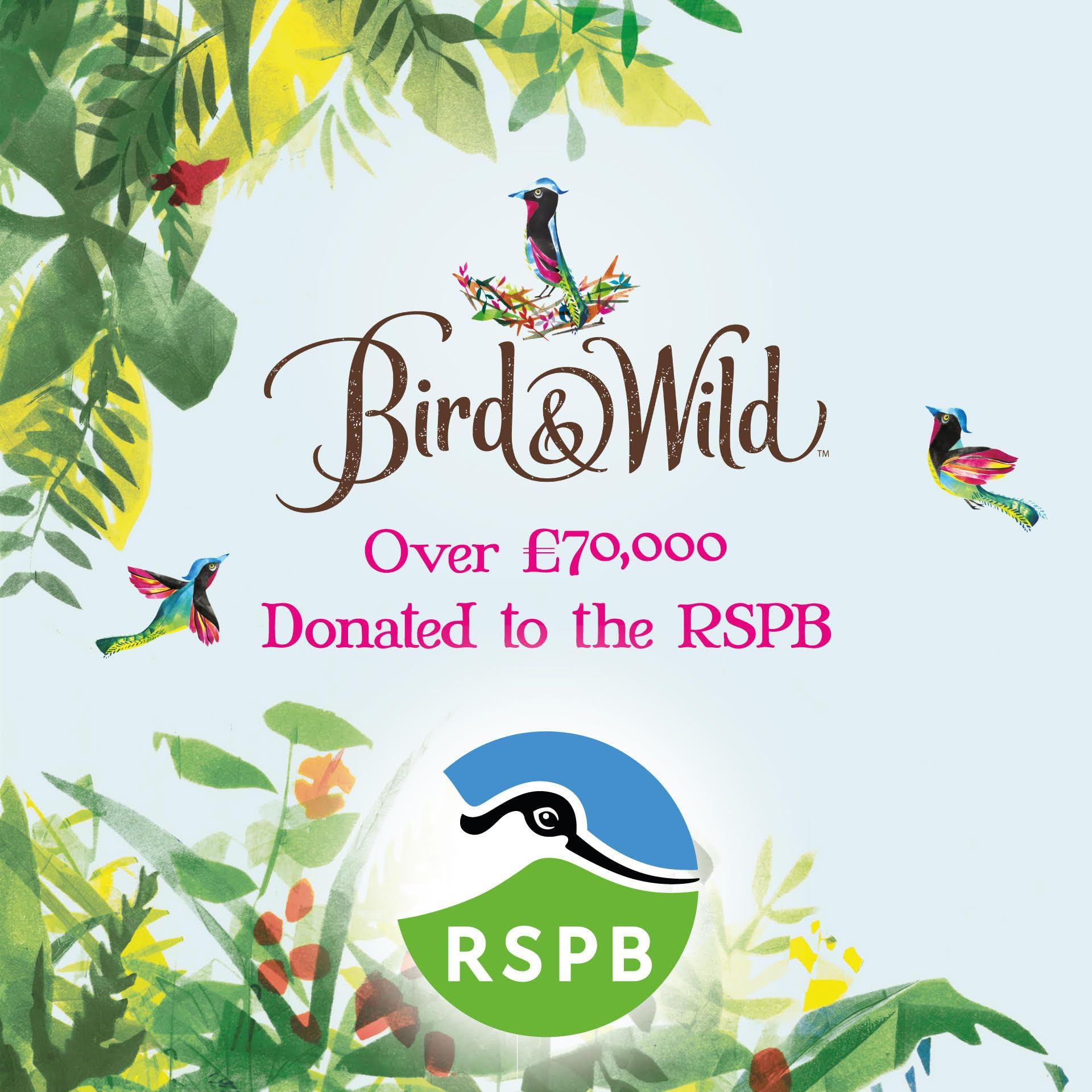Bird & Wild Fairtrade Organic Decaf Coffee Beans 1kg - Swiss Water Decaffeinated Process - All Coffee Machines - Bird & Wild Coffee - Donation to RSPB - Strength 3 - Medium Roast - 100% Arabica