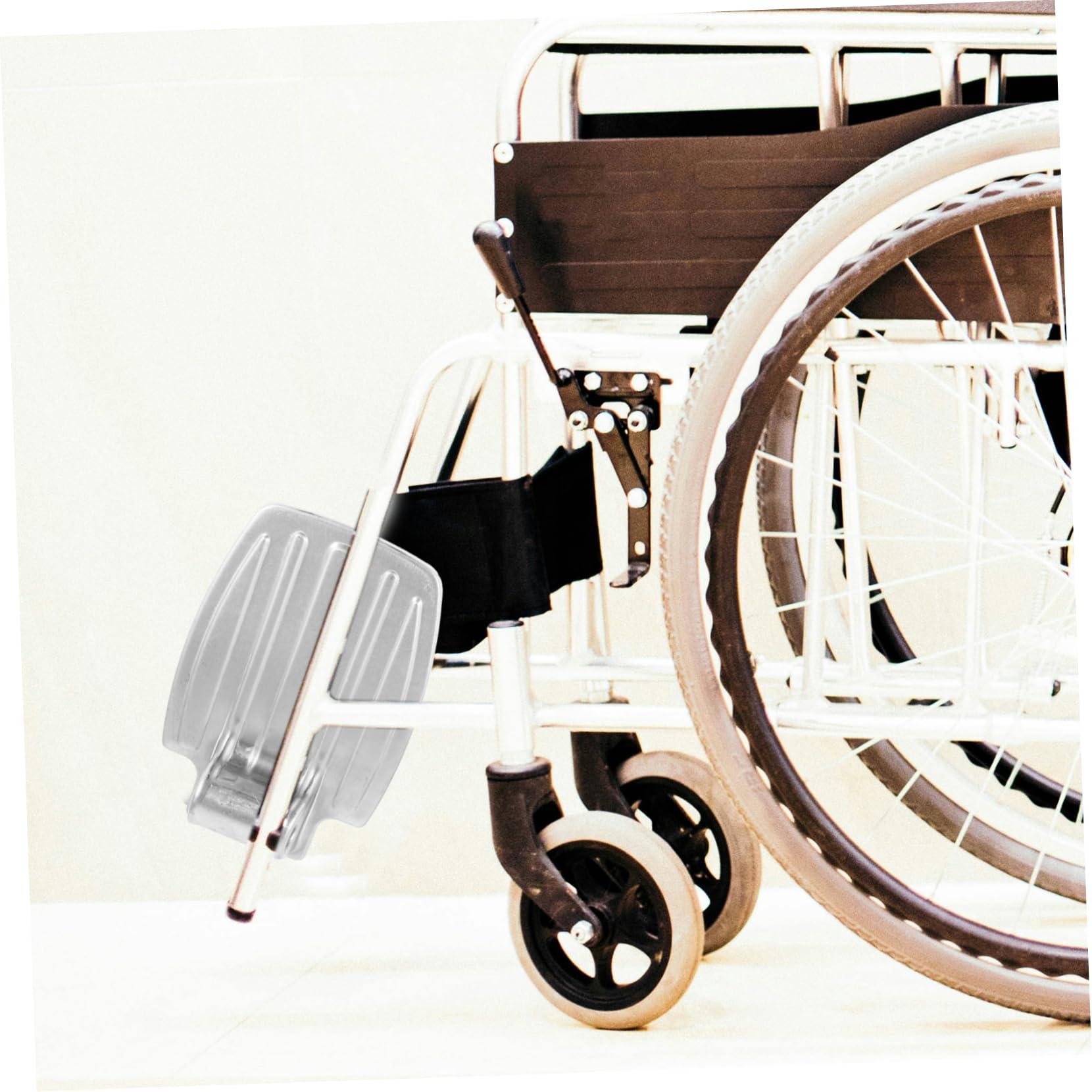 Didiseaon Didiseaon Universal Wheelchair Footplates Durable Replacement Footrests Design for Home/Elderly Users