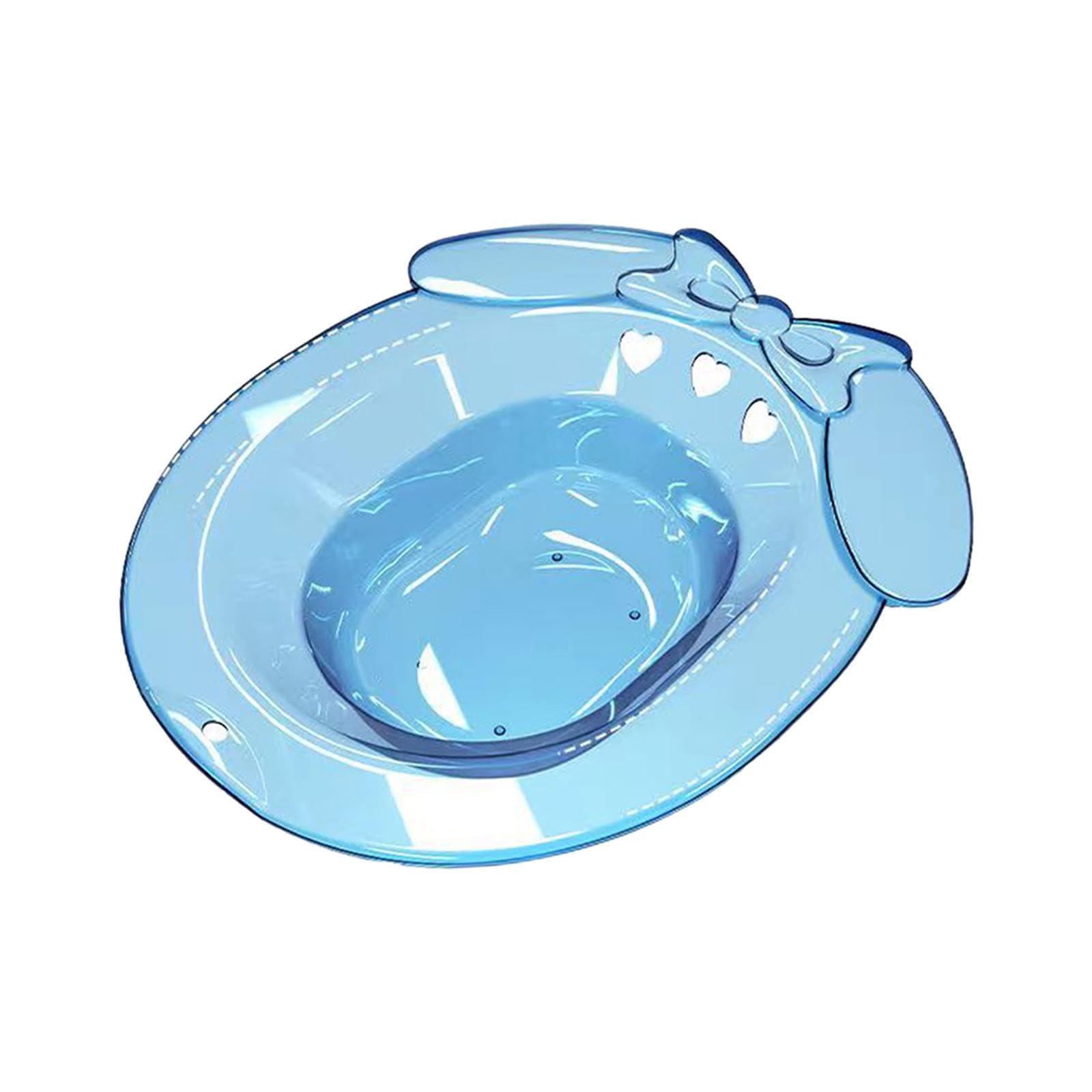 Generic Generic Sitz Bath Tub Sits Bath Hip Bath Bowl for Bathroom Hotel Restroom, Blue