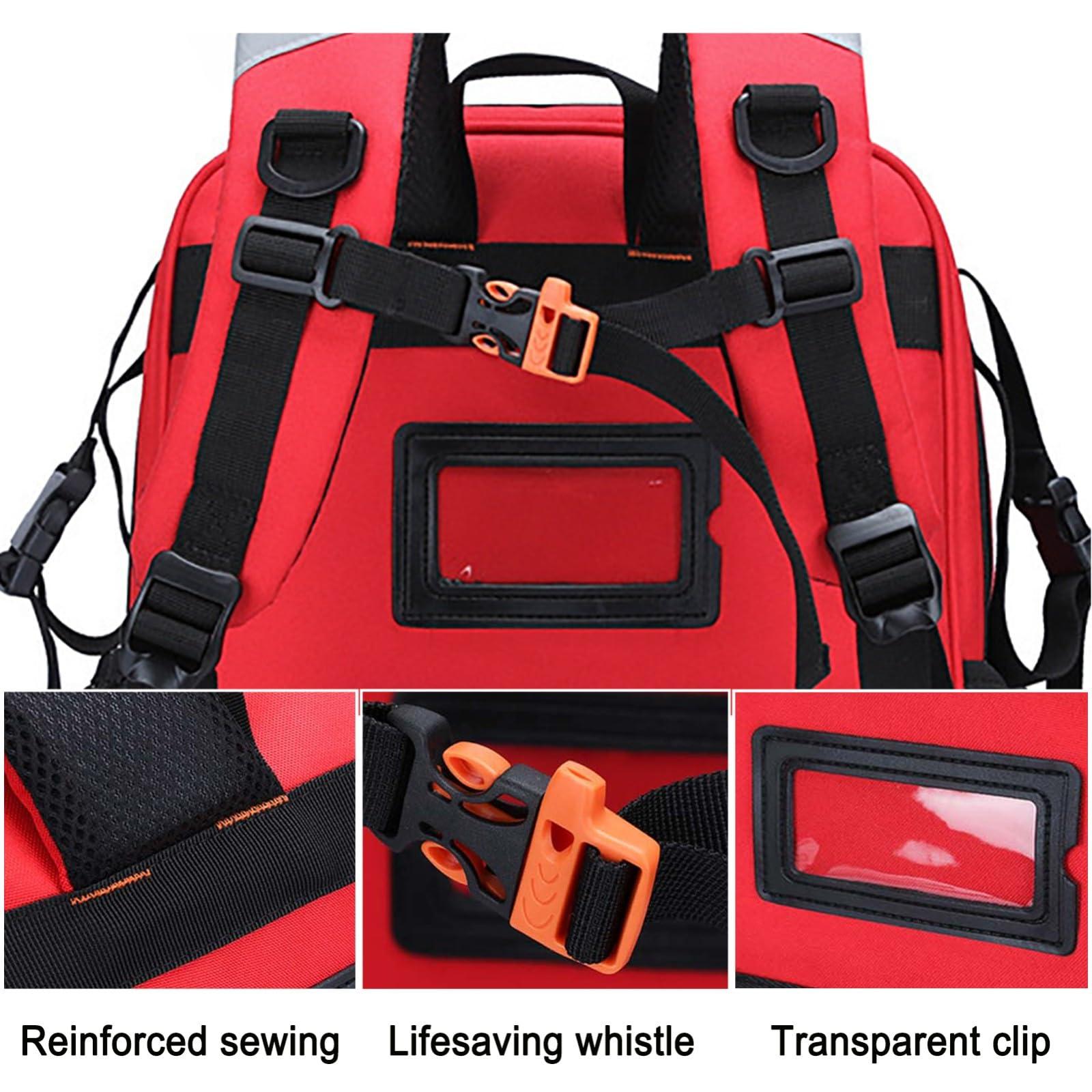 Cubstone Cubstone Wheelchair Backpack, Back of Seat Bag for Mobility Scooters-Large Wheelchair Accessories Bag with Reflective strip - Power & Manual Wheelchair Backpack Pouch for Adult-Bag Only (E)